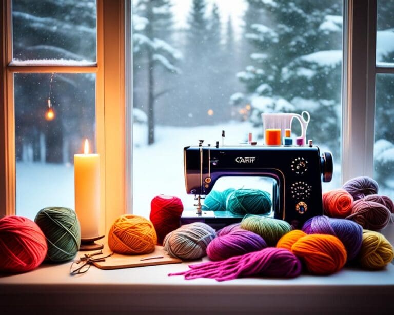 Basteln und Nähen: Kreative Ideen für die kalte Jahreszeit