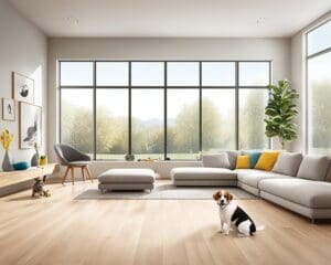 Bodenbeläge für Haustierbesitzer: Langlebig und pflegeleicht