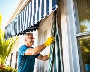 Markisen reinigen: So bleibt Ihr Sonnenschutz lange schön