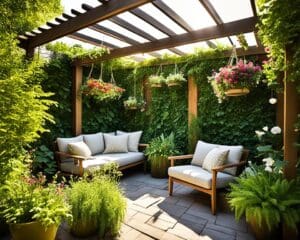 Pergola im Garten: Tipps zur Gestaltung und Bepflanzung