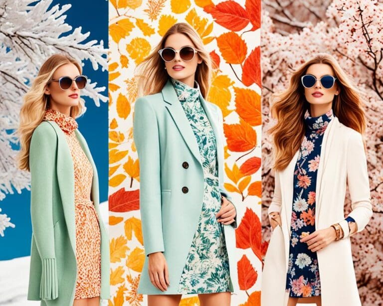 Saisonale Mode: Trends für Frühling, Sommer, Herbst und Winter