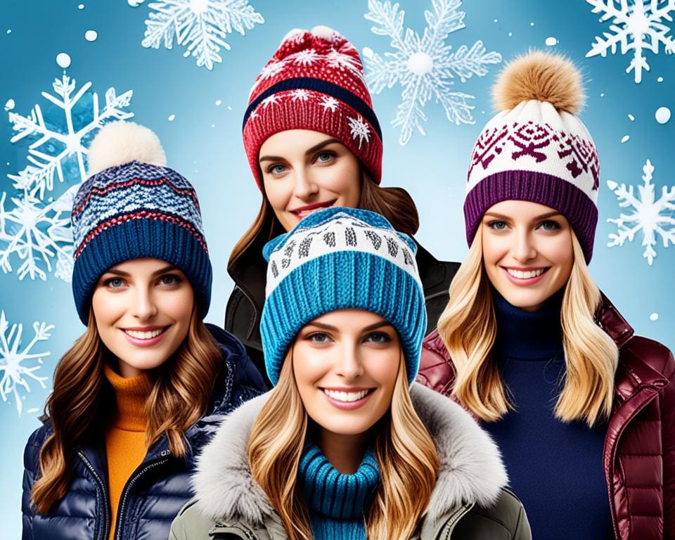 modische Beanie Mützen
