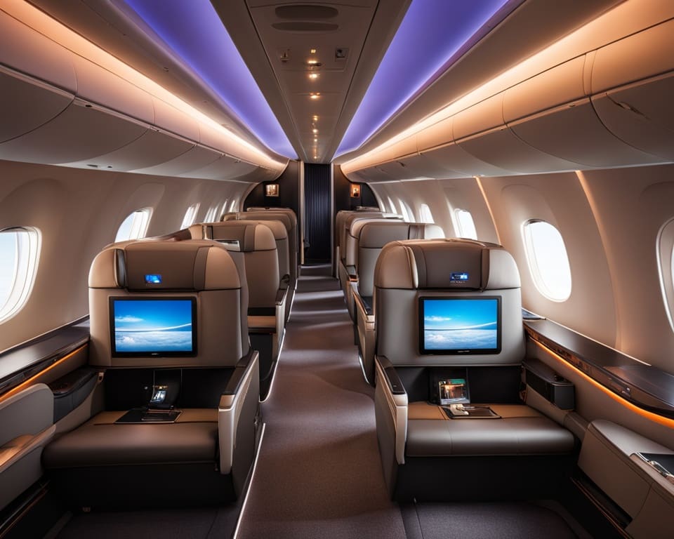 smarte Flugzeugkabinen
