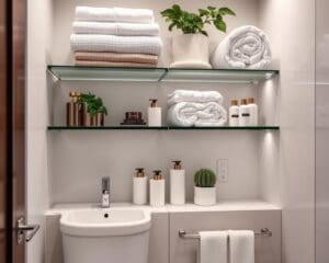 Badezimmeraufbewahrung: So schaffen Sie Ordnung