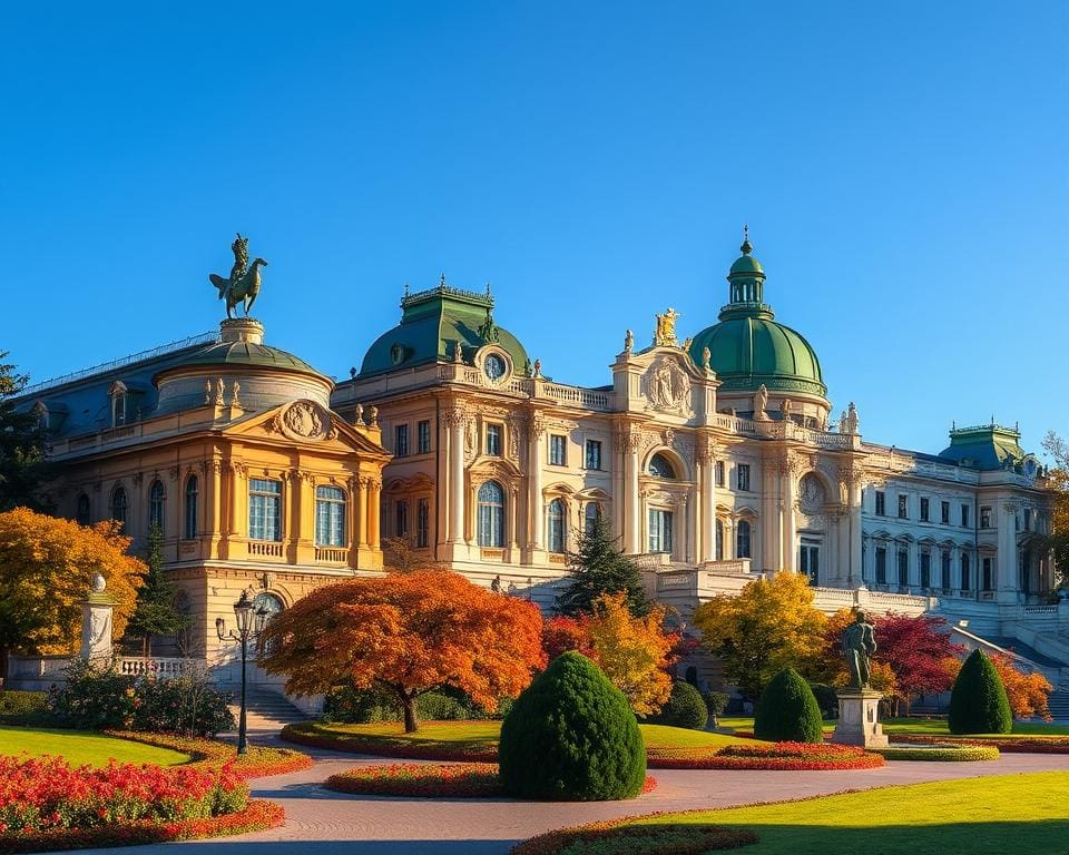 Barocke Paläste in Warschau, Polen