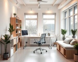 Effiziente Beleuchtung für multifunktionale Arbeitszimmer