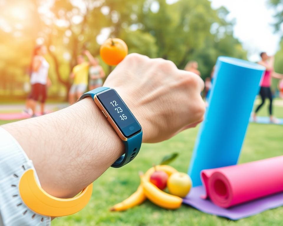 Fitnesstracker zur Motivation bei täglichen Aktivitäten