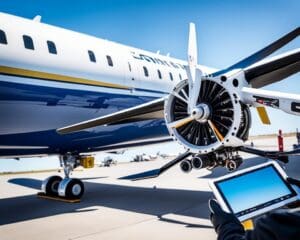 Flugzeugwartung 4.0: Einsatz von Drohnen zur Inspektion