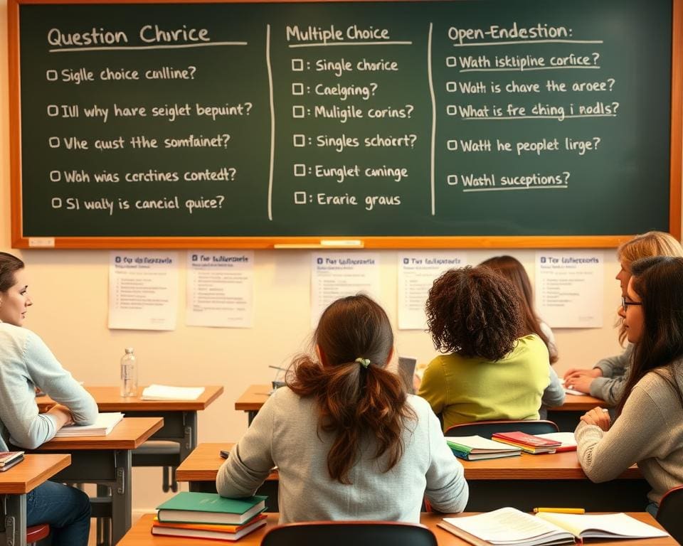 Fragetypen in Prüfungen