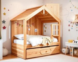 Hausbett mit Schublade