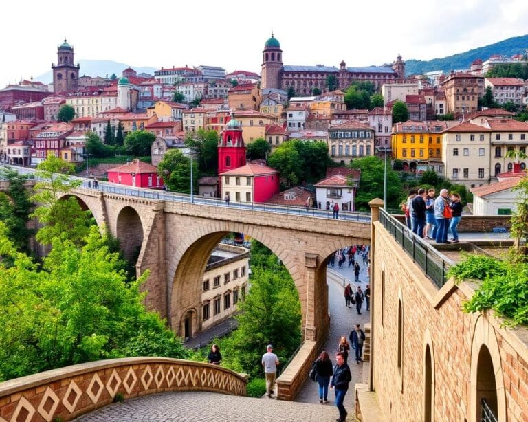 Historische Brücken in Tiflis, Georgien