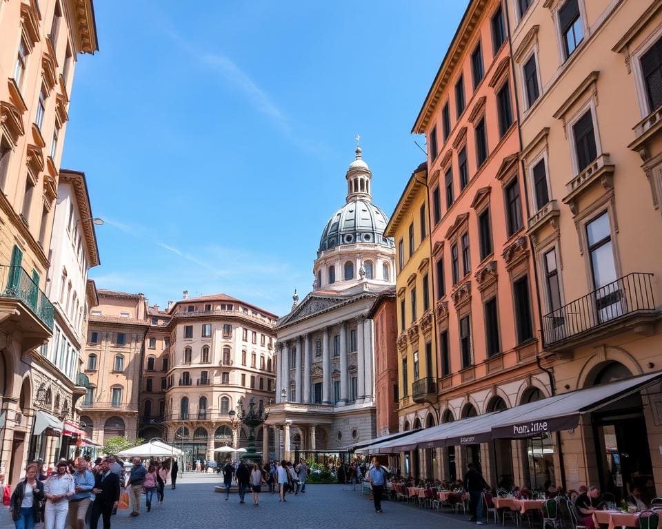 Historische Plätze in Turin, Italien