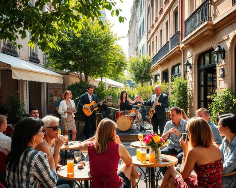 Jazz-Frühschoppen: Musik und Mimosen