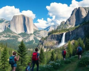 Outdoor-Abenteuer im Yosemite Nationalpark, Kalifornien