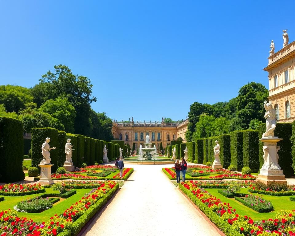 Renaissance-Gärten in Versailles, Frankreich