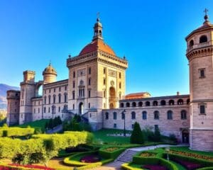 Renaissance-Schlösser in Siena, Italien