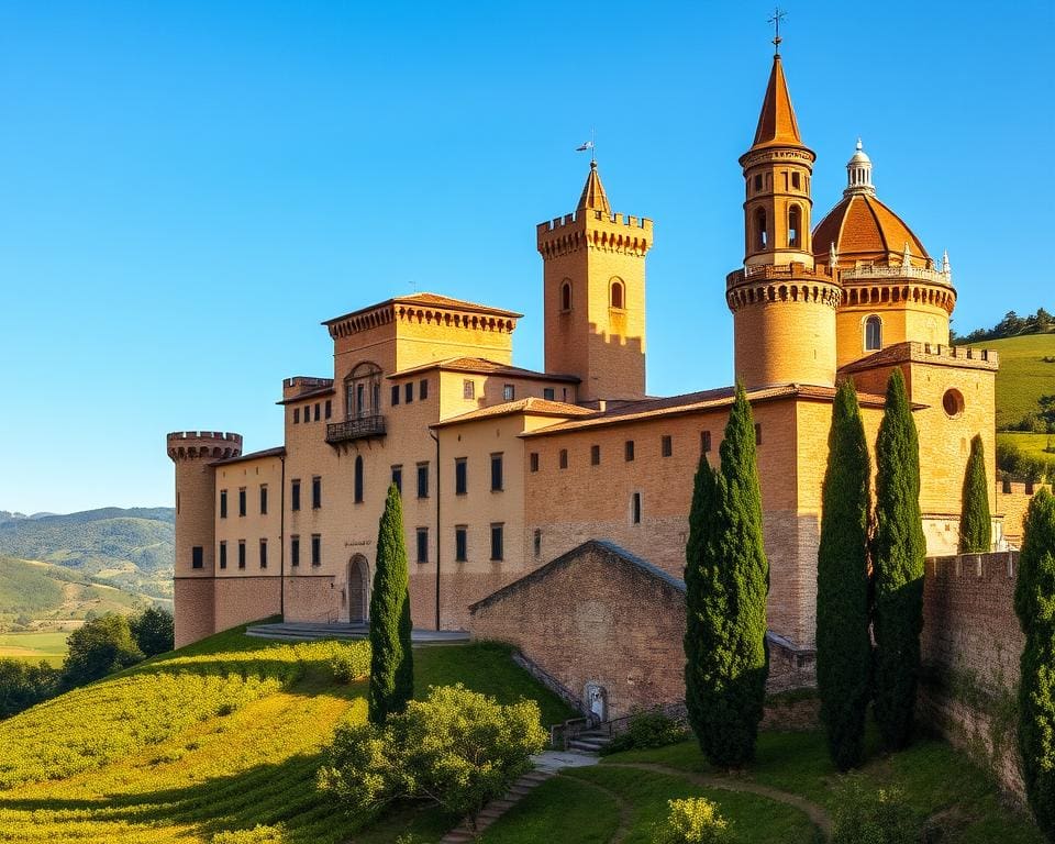 Renaissance-Schlösser in Siena