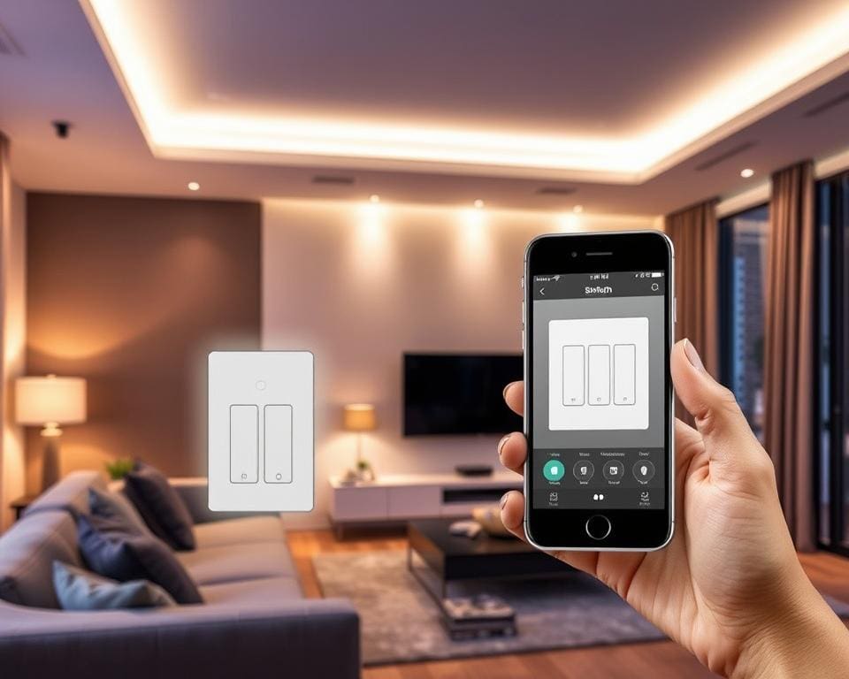Smarte Lichtschalter für eine einfache Bedienung per App