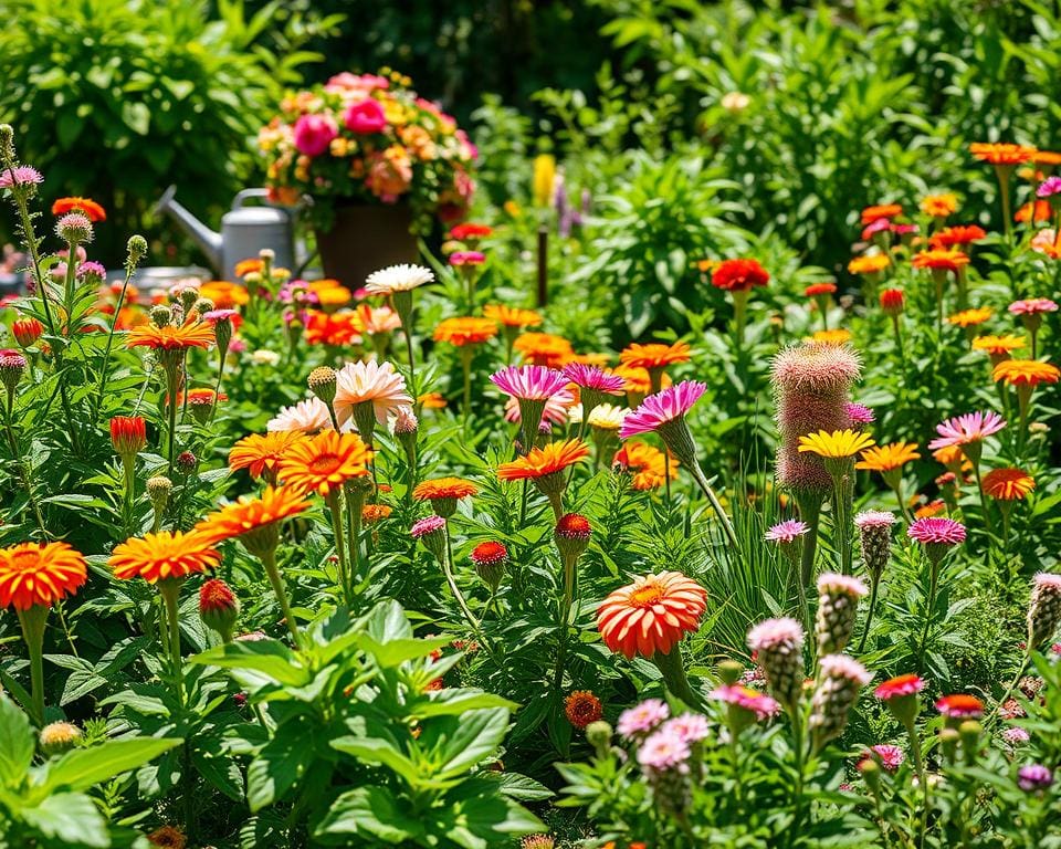 Sommerpflege für Gartenpflanzen