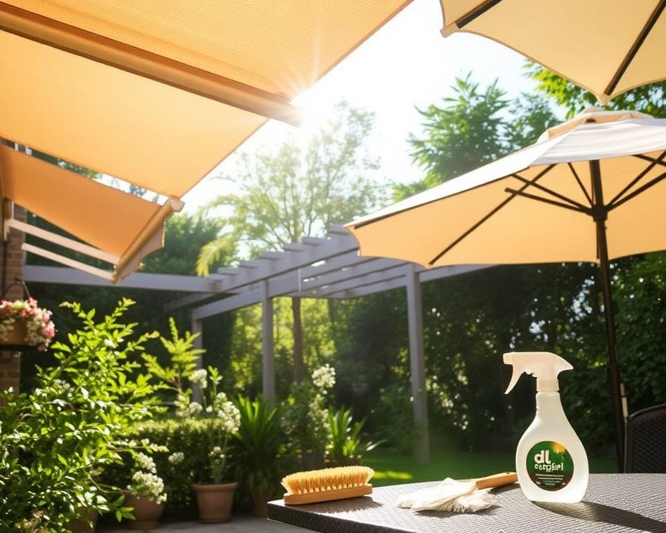 Tipps zur Pflege von Outdoor-Sonnenschutzsystemen