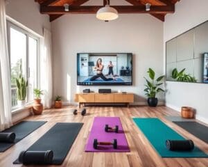 Virtuelle Fitnesskurse: Dein Guide für das Training zu Hause