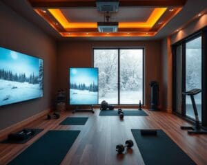 Virtuelle Fitnesskurse: So bleibst du auch im Winter fit