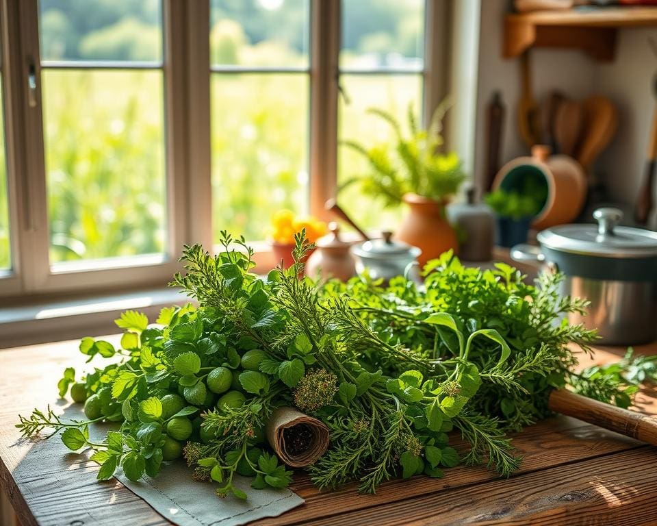 Wildkräuter kochen