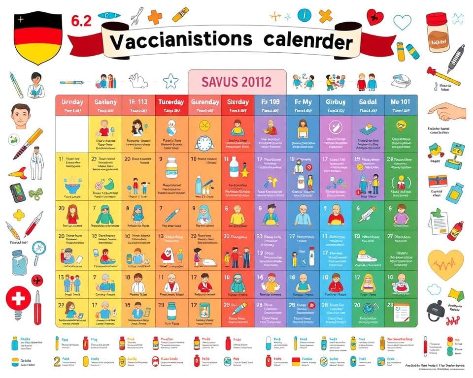 Impfkalender in Deutschland