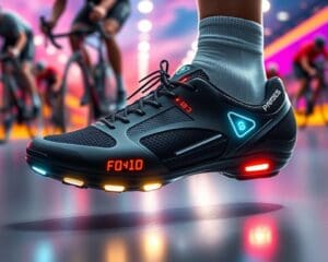 Intelligente Fahrradschuhe mit Leistungsmessung