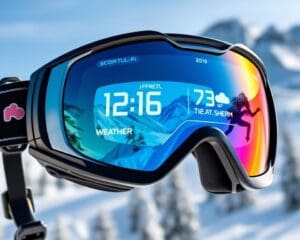 Intelligente Skibrillen mit Wetterinfos