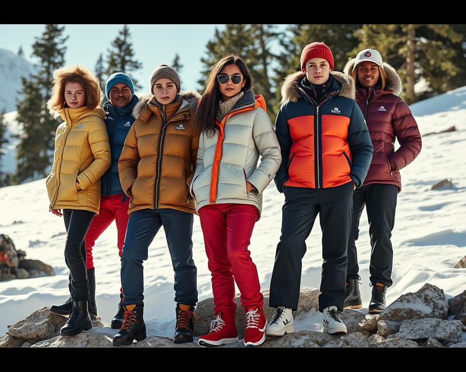 Moncler Winterkleidung für Outdoor-Aktivitäten und stylische Looks