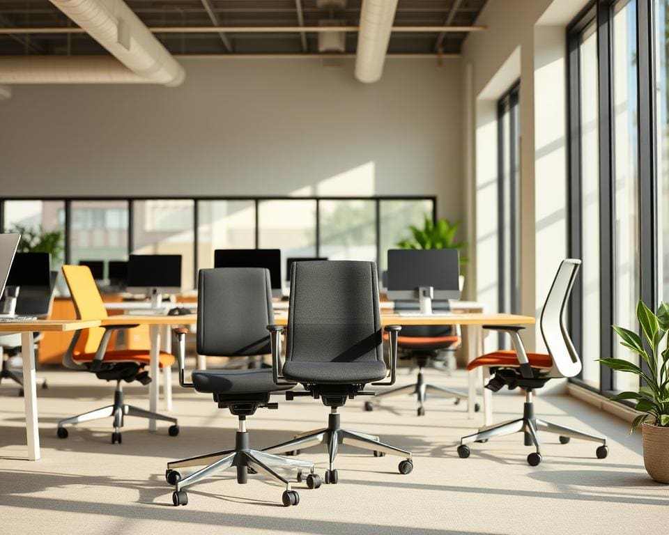 Schreibtischstühle von Herman Miller mit nachhaltigen Materialien und modernem Design