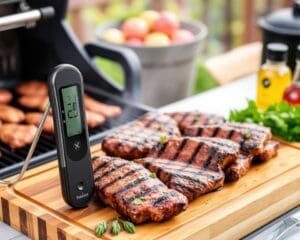 Smartes Grillthermometer für perfekte Steaks