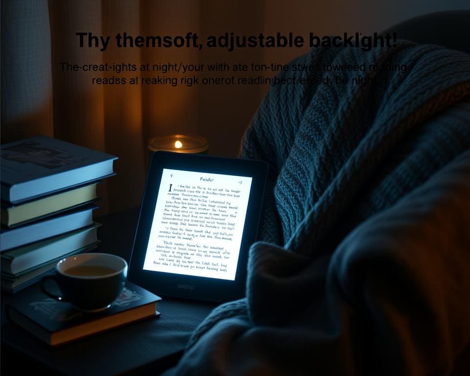 Vorteile von E-Readern mit Hintergrundbeleuchtung