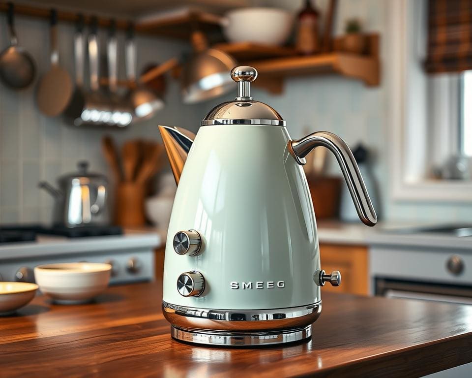 Wasserkocher von Smeg: Retro-Design trifft moderne Technik