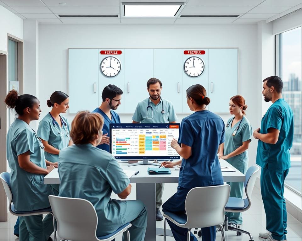 flexible Arbeitszeiten im Gesundheitssektor
