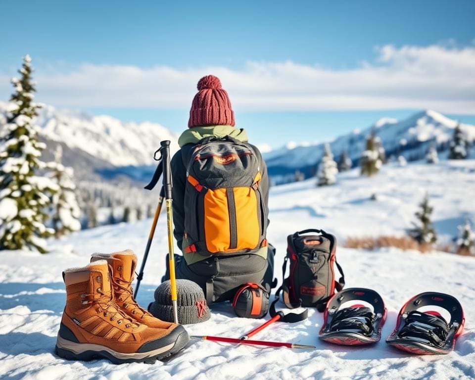 Ausrüstung für Wintertrekking