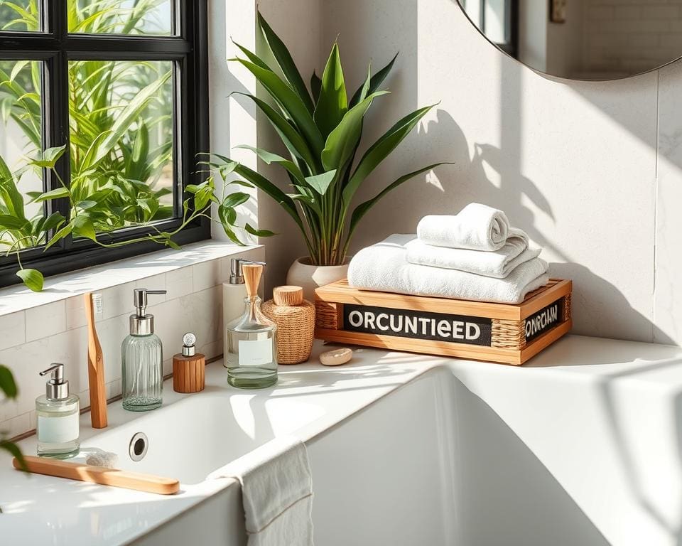 Badaccessoires für Umweltbewusste