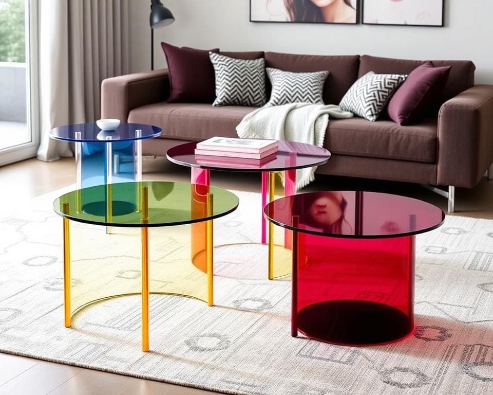 Beistelltische von Kartell im modernen Design