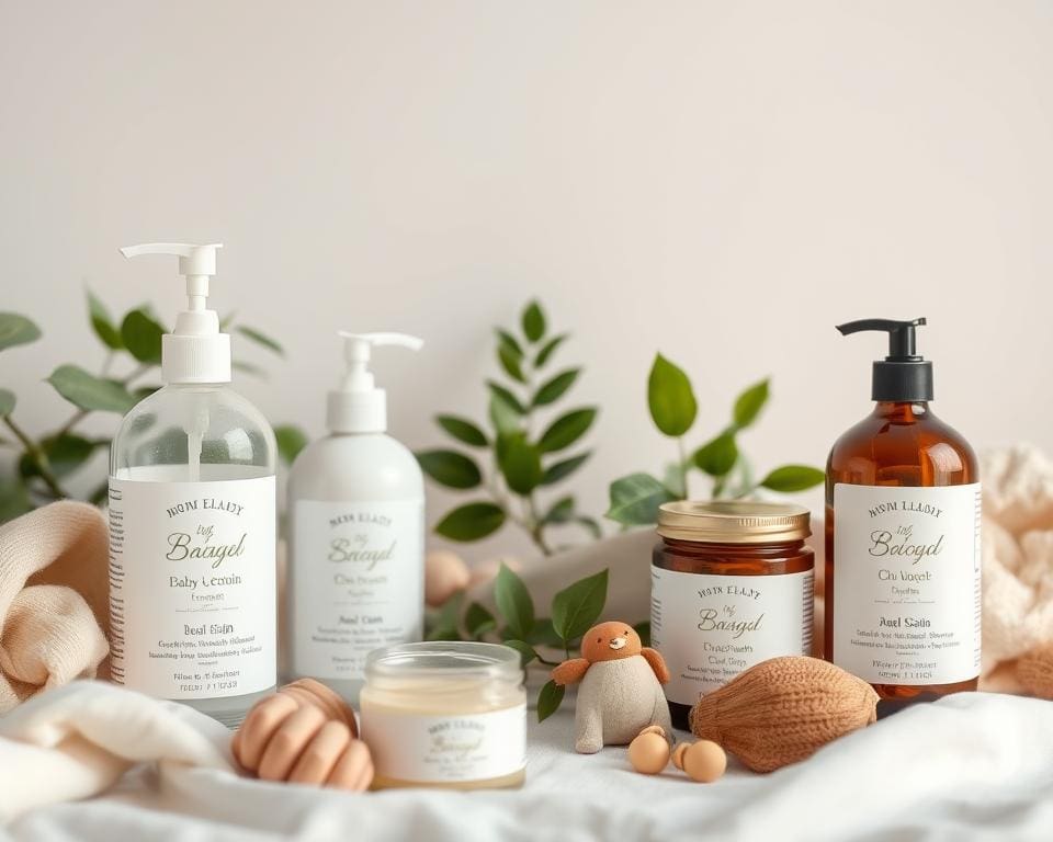 Bio-Babypflege ohne schädliche Inhaltsstoffe