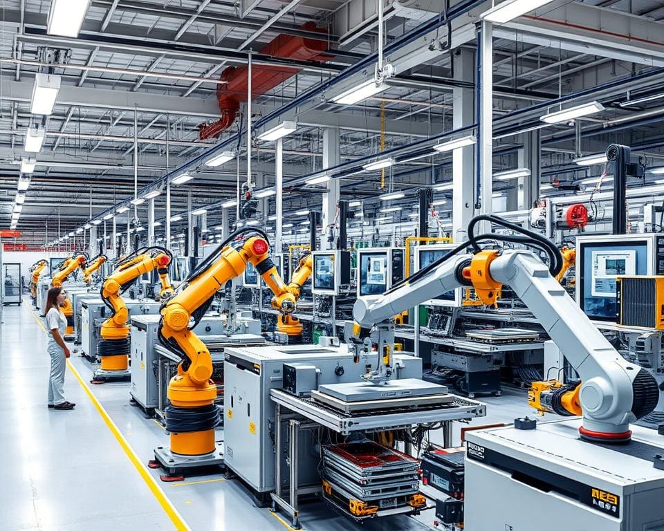 Effizienzsteigerung durch Roboter in der Produktion