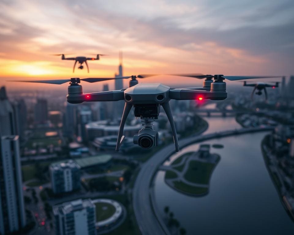 Einsatz von Drohnen in der Überwachungstechnologie