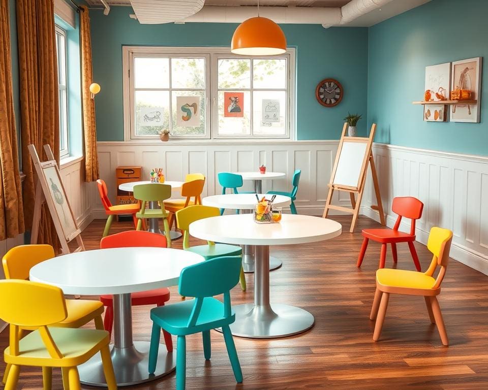 Esszimmermöbel, die auch Kinderfreundlichkeit bieten