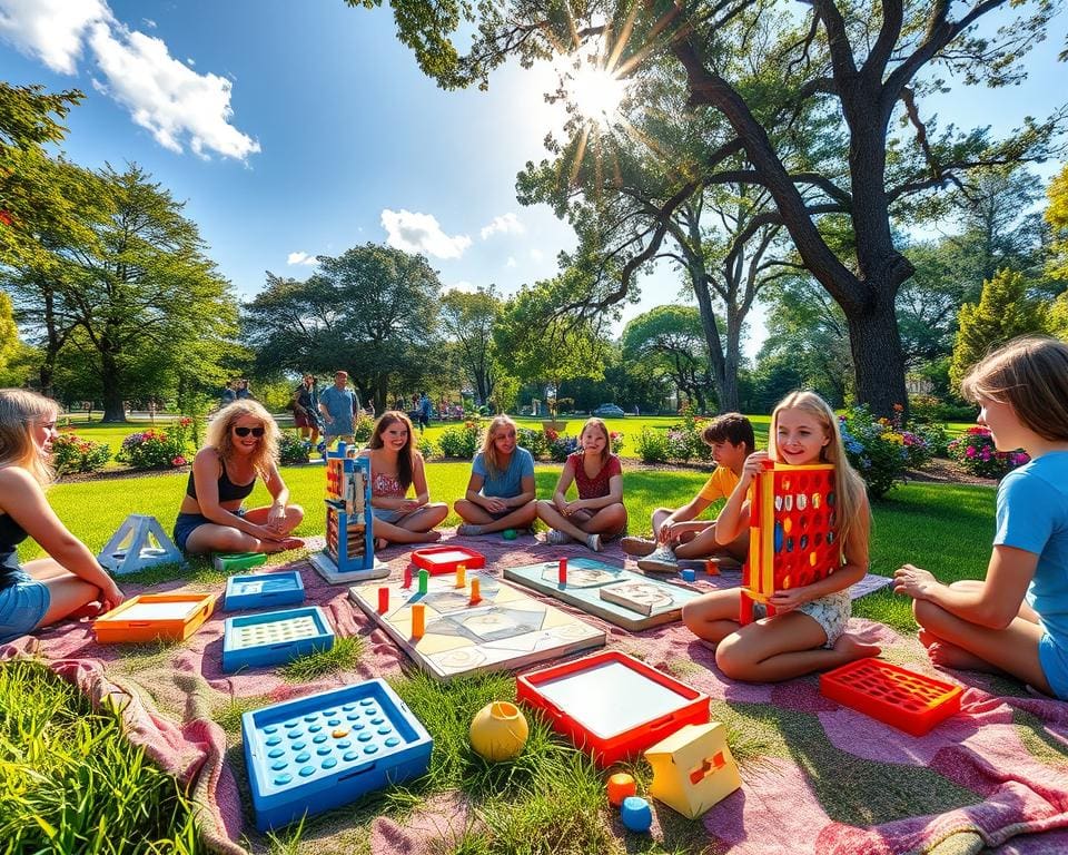 Gesellschaftsspiele für draußen