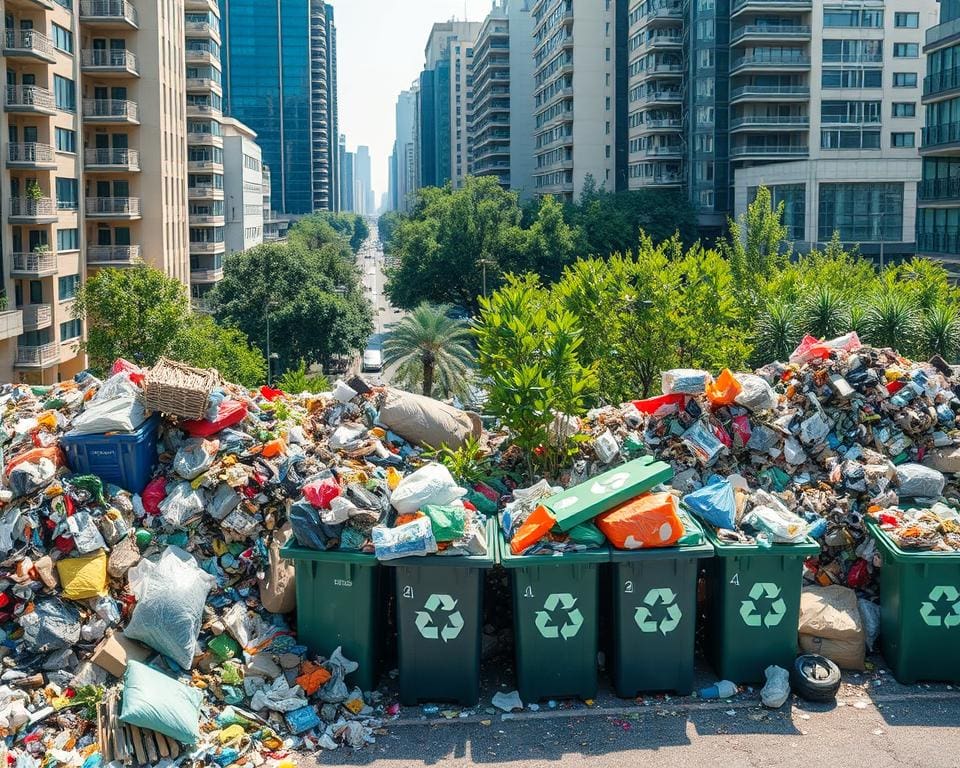 Ist Recycling die Lösung für steigende Abfallmengen in Städten?