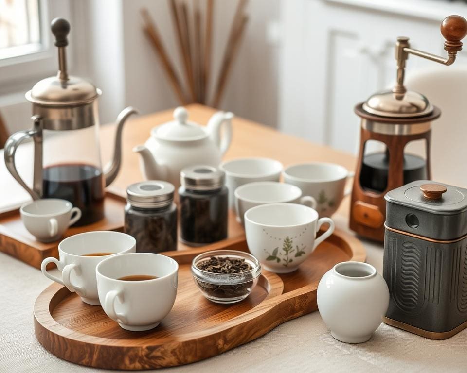 Kaffee- und Tee-Accessoires für Genussliebhaber Kaffee- und Tee-Accessoires für Genussliebhaber