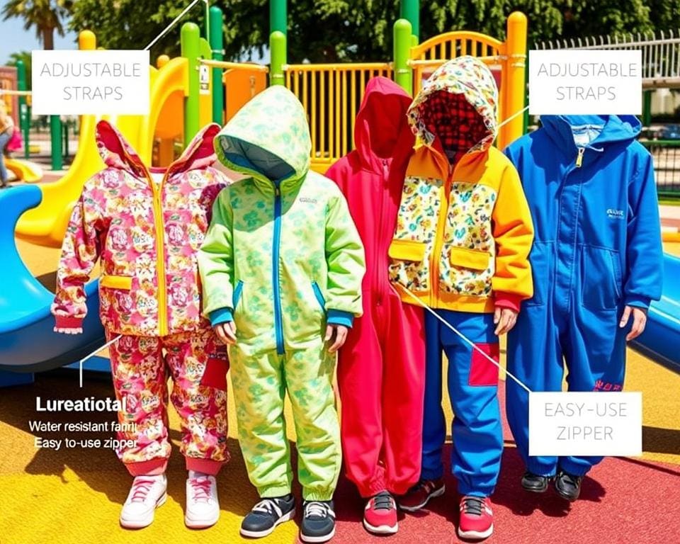 Kinderkleidung mit besonderen Eigenschaften