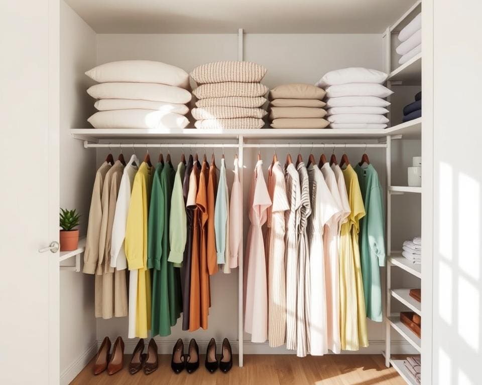 Kleiderschrank organisieren