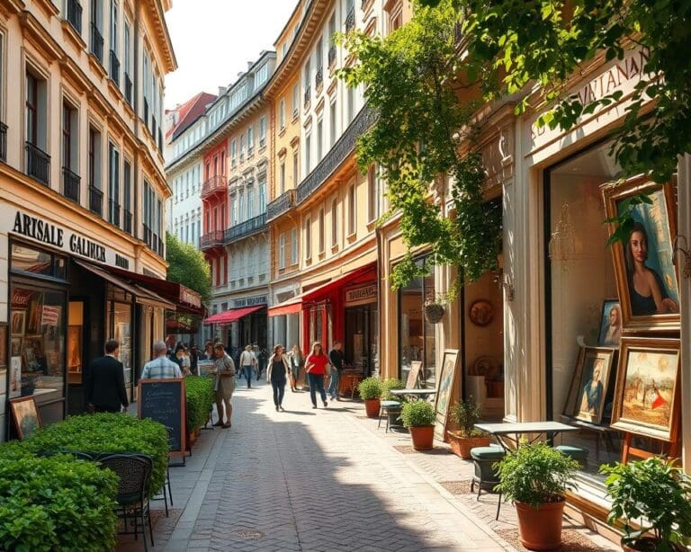 Kunstgalerien in Wien, Österreich