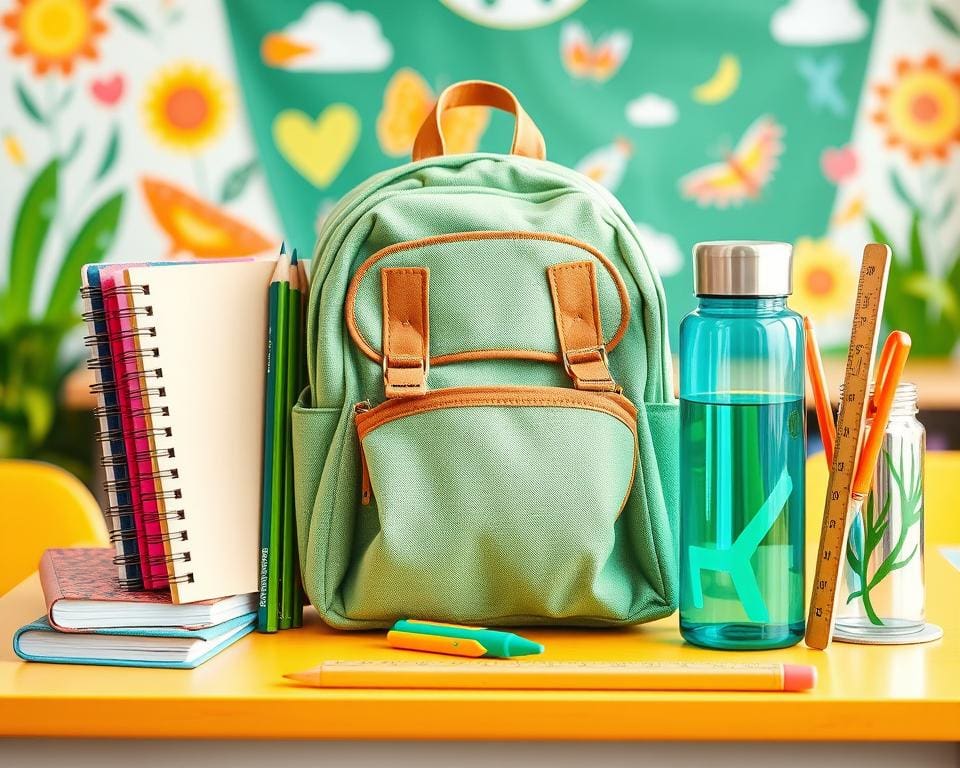 Nachhaltiges Schulzubehör für Kinder